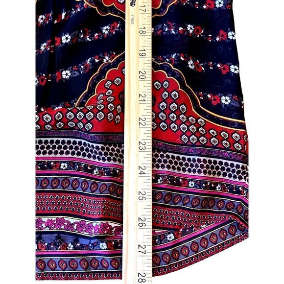 DANIEL RAINN Boho Paisley Print Peasant Blouse Sz S Long Sleeve Anthropologie - Picture 6 of 9